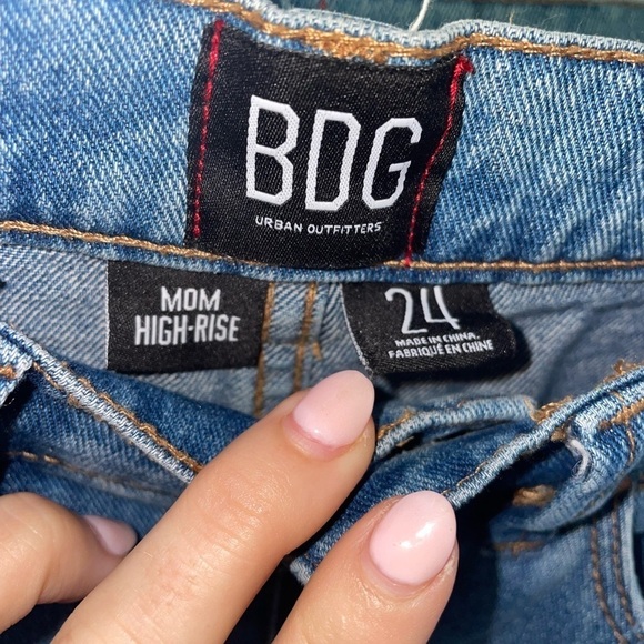 BDG distressed high rise mom jeans - Picture 2 of 3